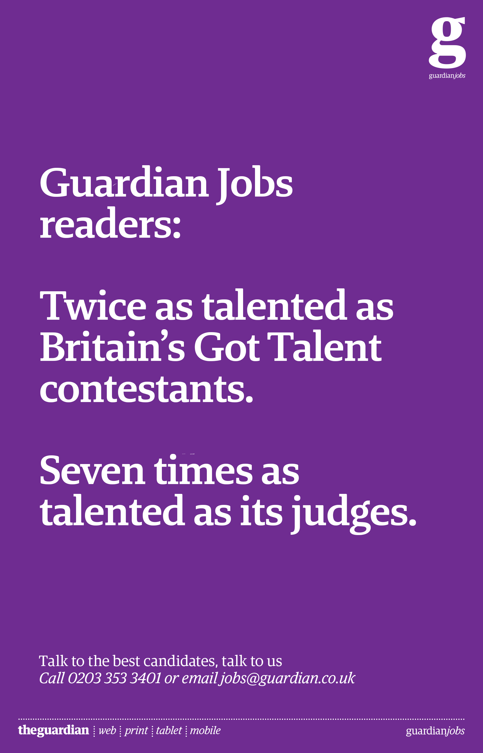 Guardian Jobs BGT